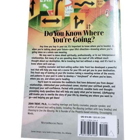 Life Mapping Workbook Overcoming Past Present Future Self Help Guide John Trent - Picture 9 of 10